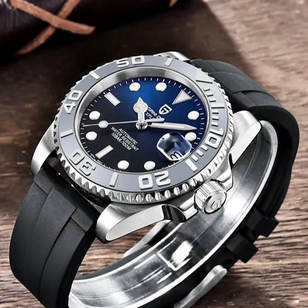 PD - 1651 – black blue gray rubber