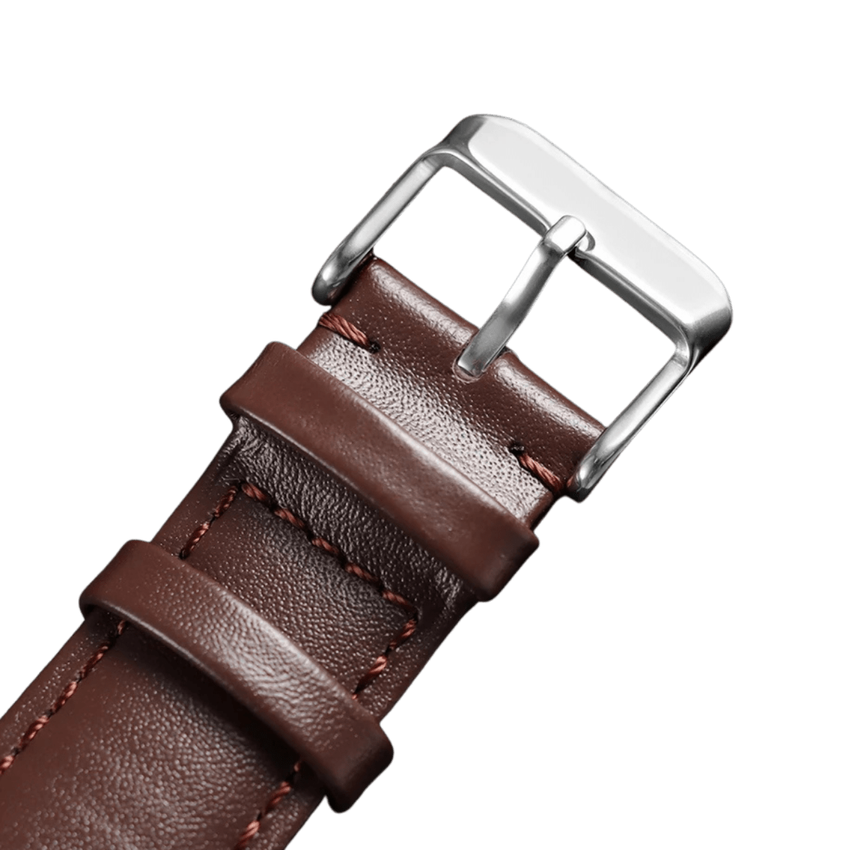 Genuine Leather Straps Set 20mm – Brown