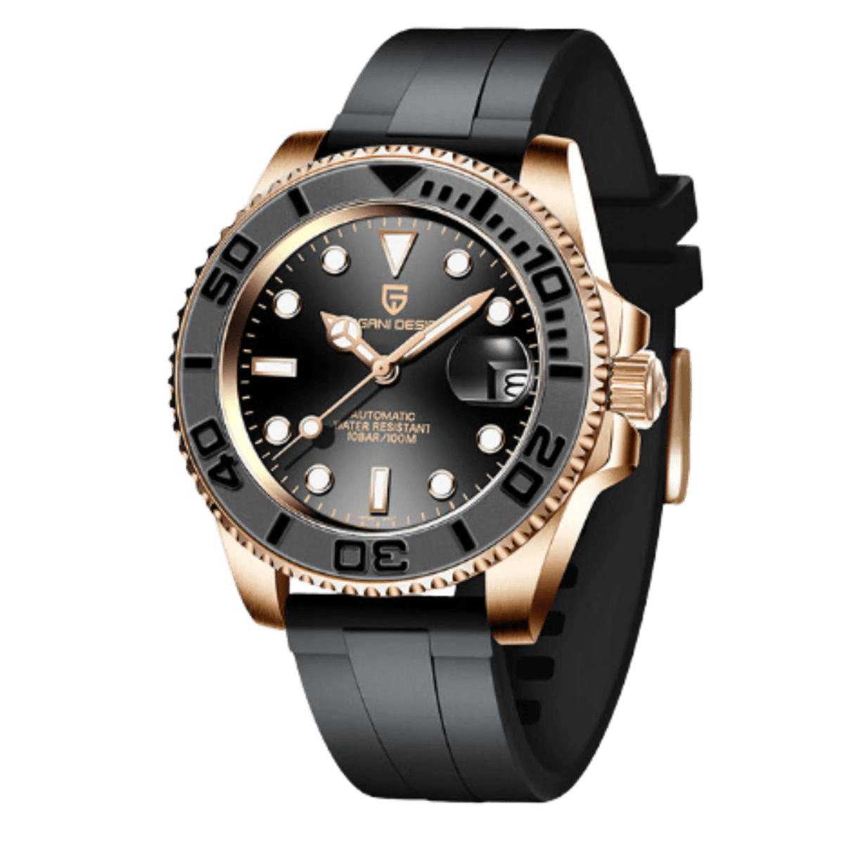 PD - 1651 Rose Gold – Black