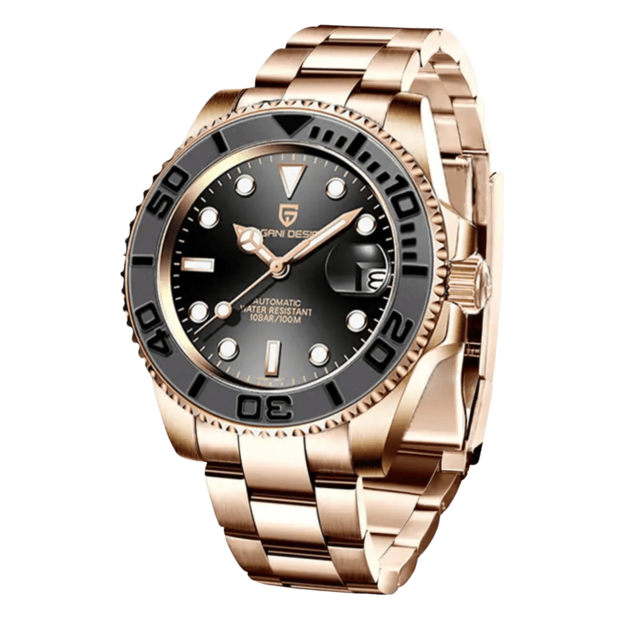 PD - 1651 Rose Gold – Black