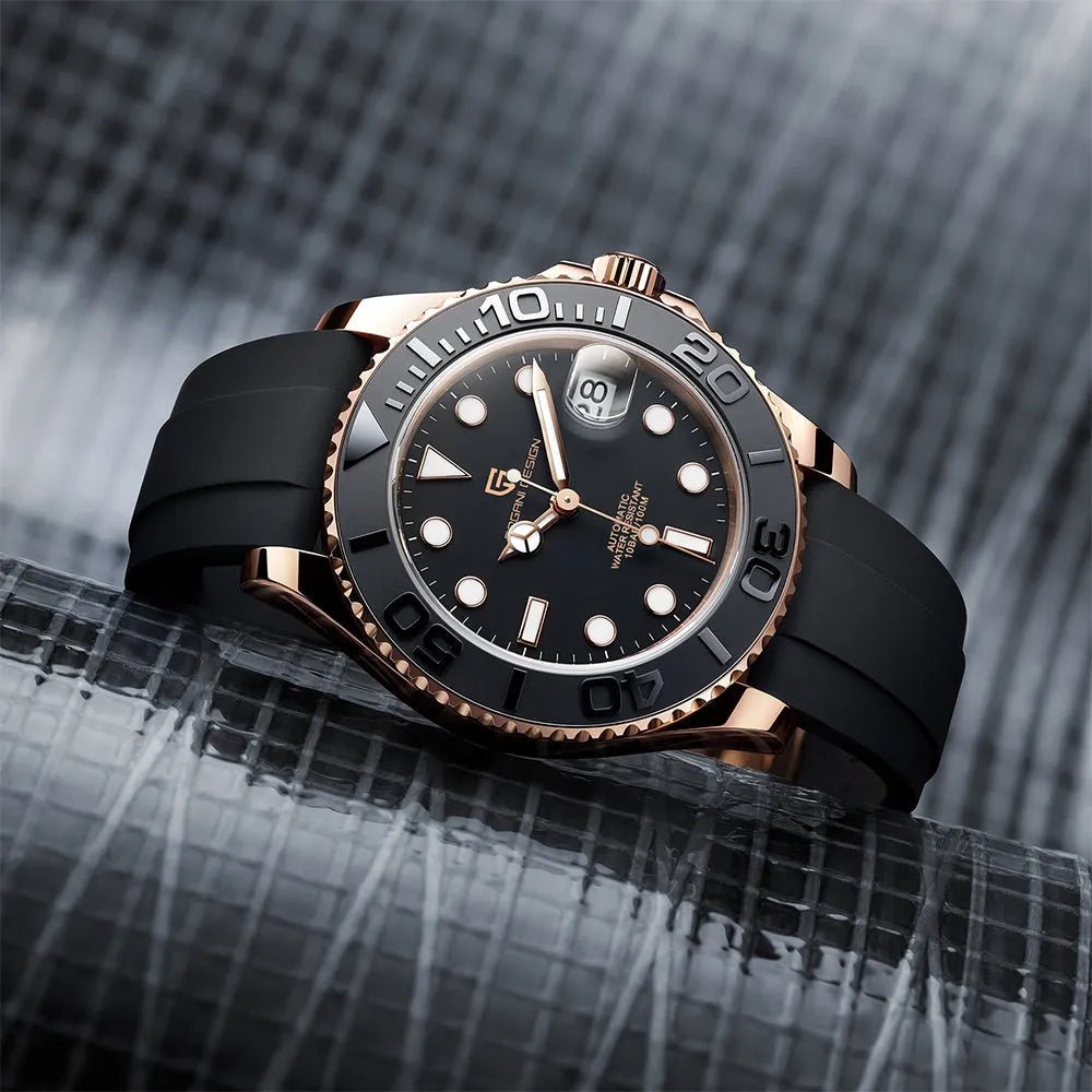 PD - 1651 Rose Gold – Black