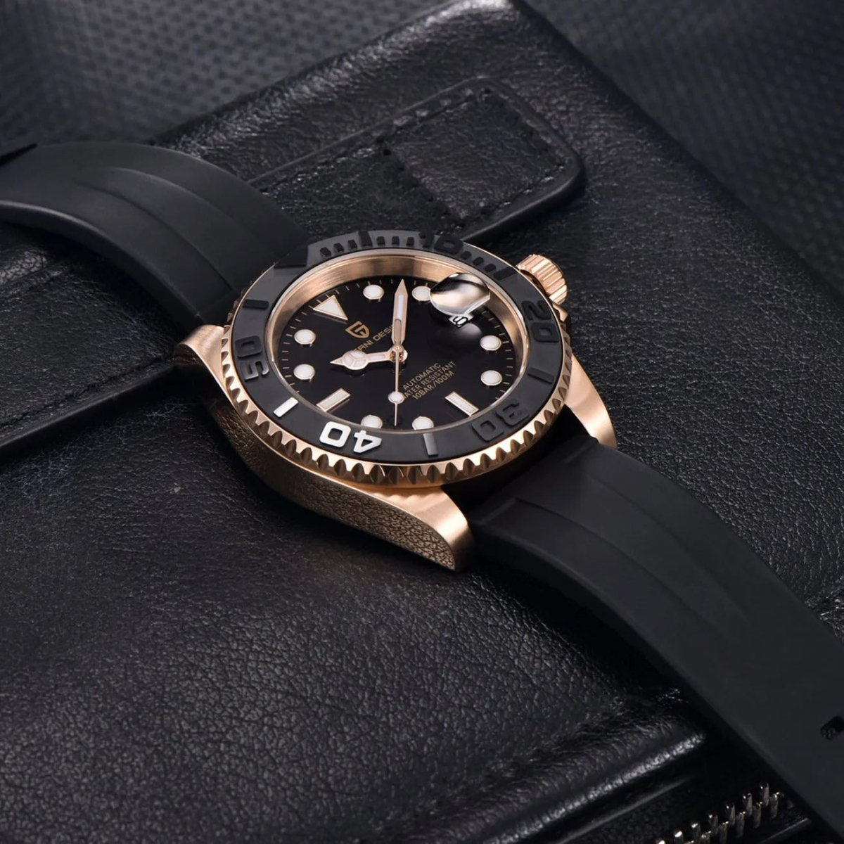 PD - 1651 Rose Gold – Black