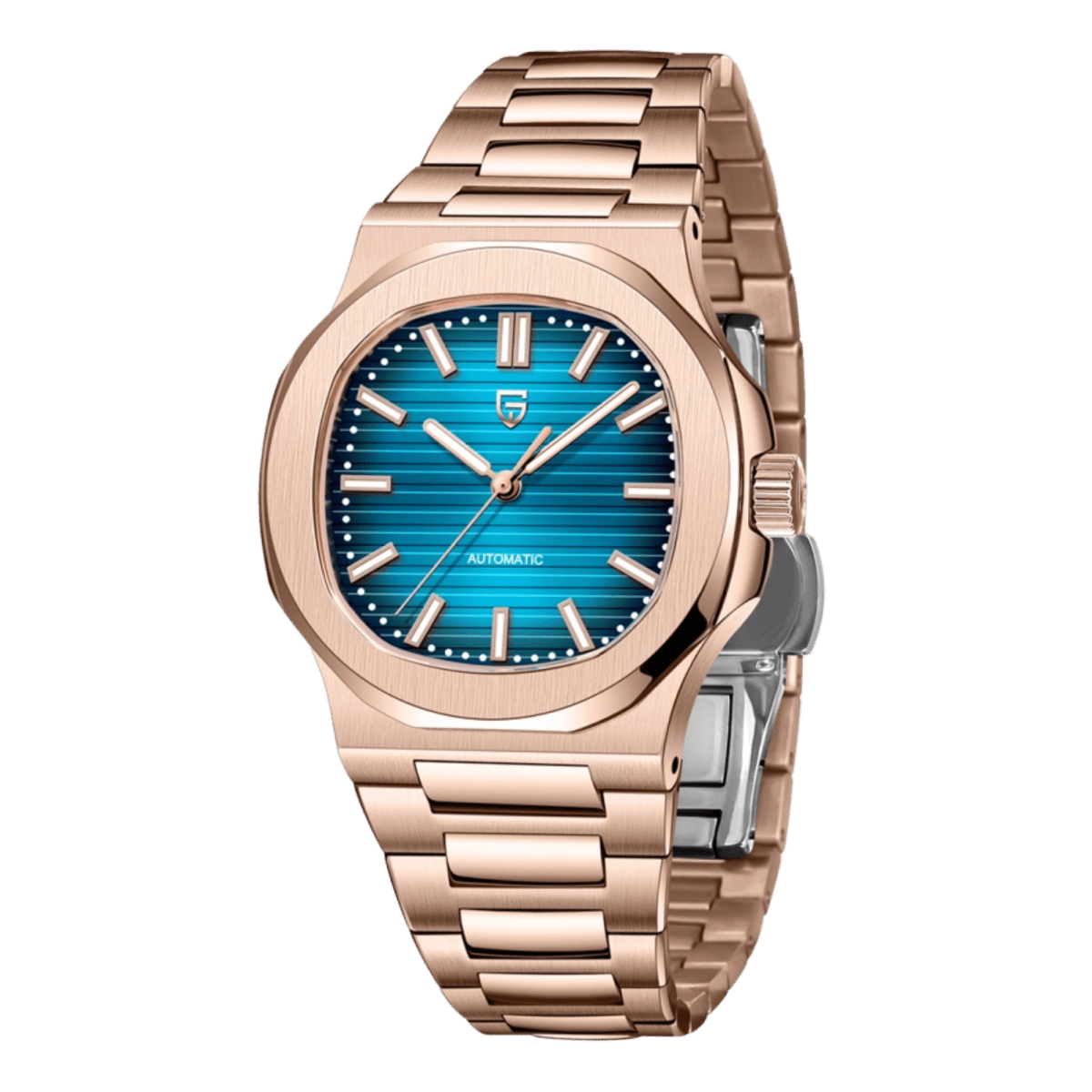 PD - 1728 – Rose Gold Blue