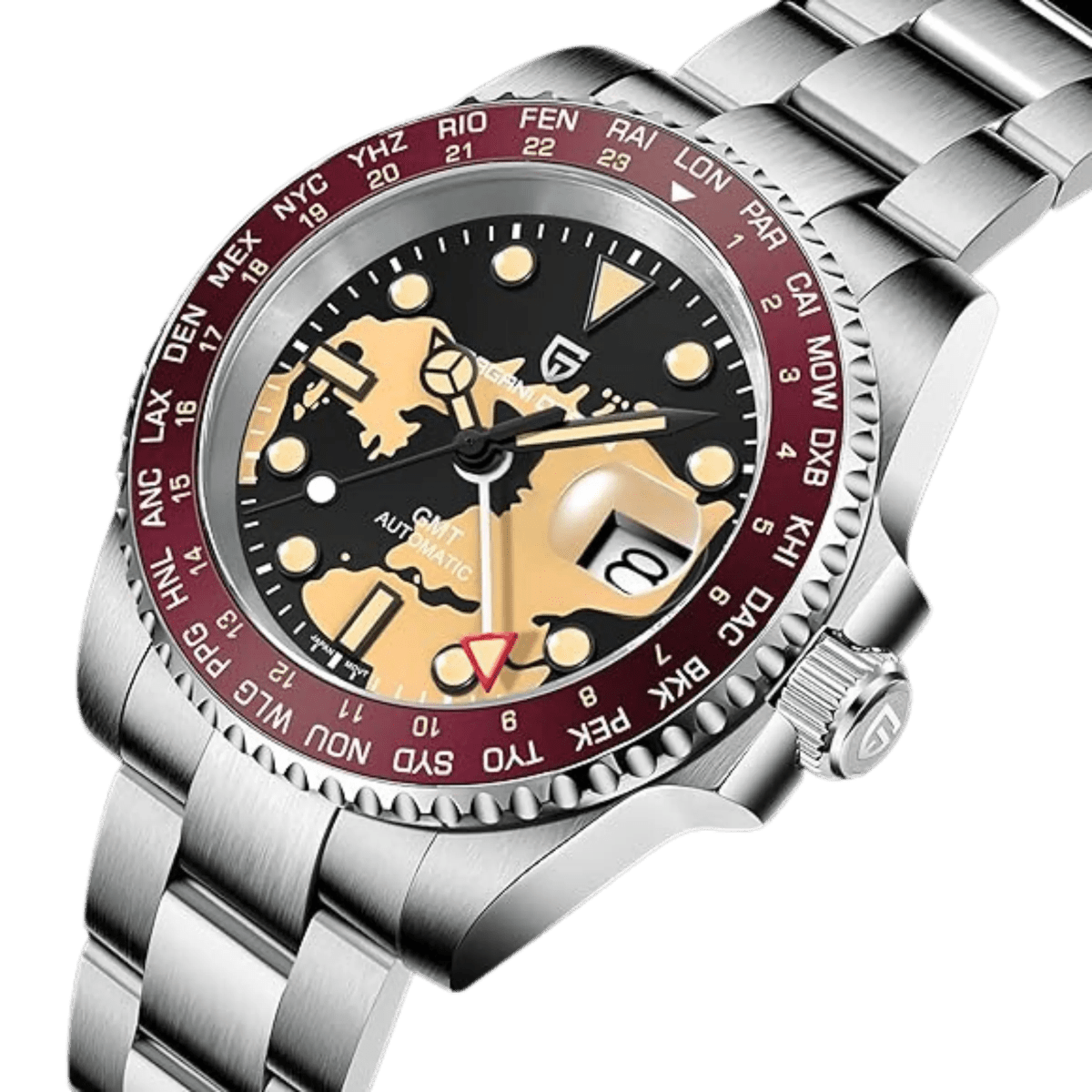 ▶️Pagani Design PD-1758 MAP | GMT Watch | NH34 Movement | Day