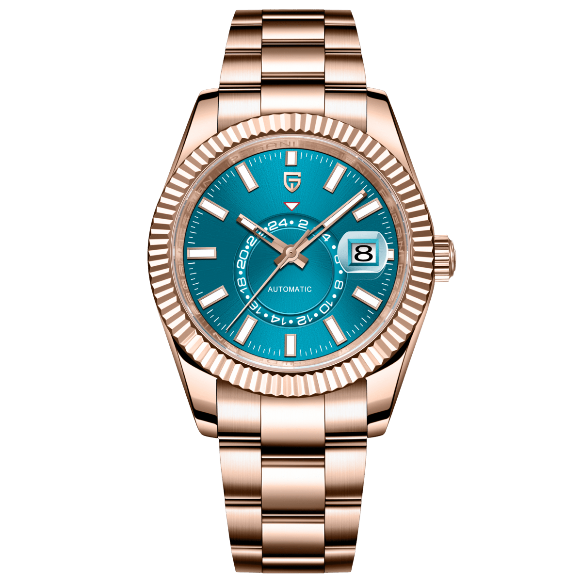 PD - 1888 – Rose Gold Blue