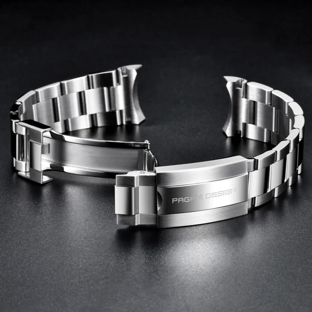 Stainless Steel Watch Strap | 20mm Oyster Strap | Pagani Design