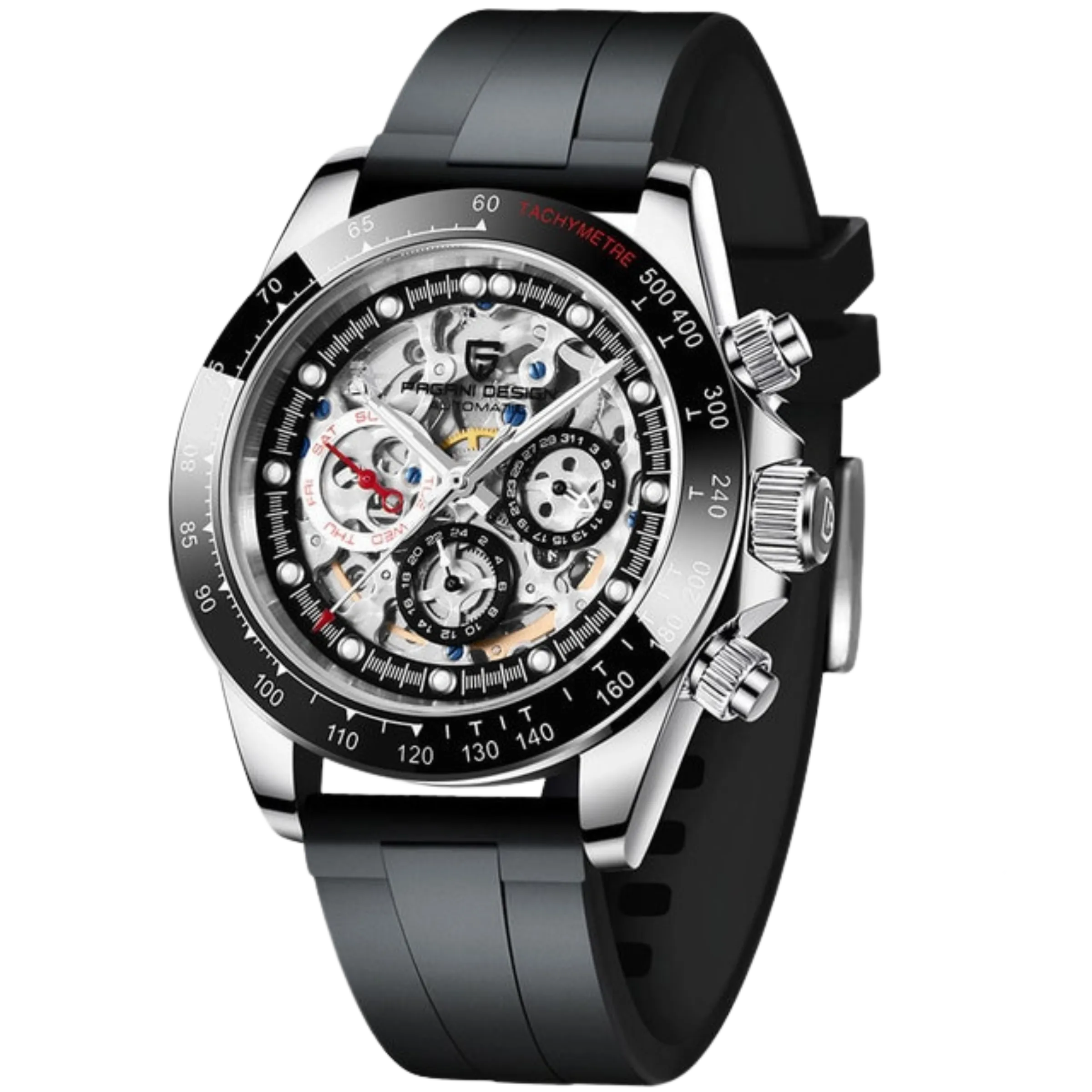 Automatic Chronograph Watch | Hangzhou 2196 a Watch | Pagani Design
