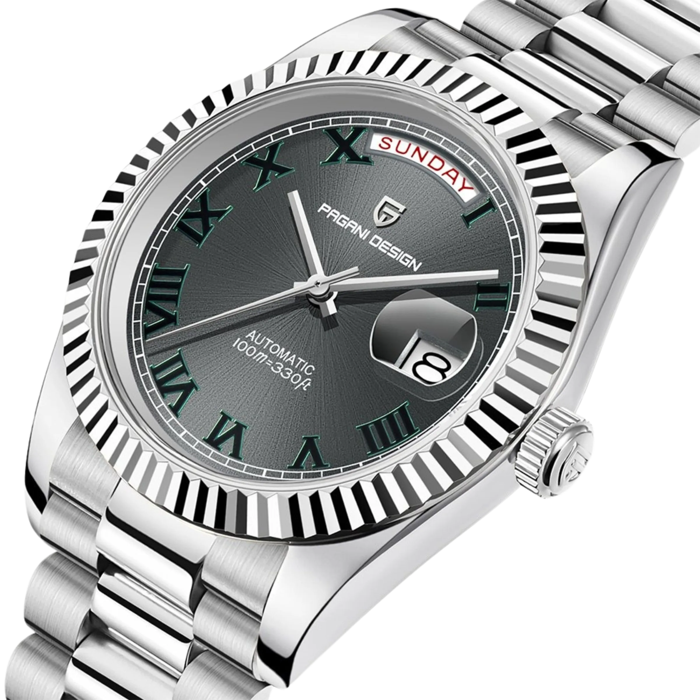 Men's Watches with Day and Date | PD-1783 | Pagani Design