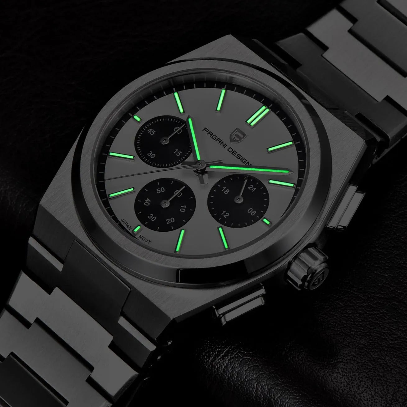Chronograph Seiko Watch | Seiko Pilot Watch | Pagani Design