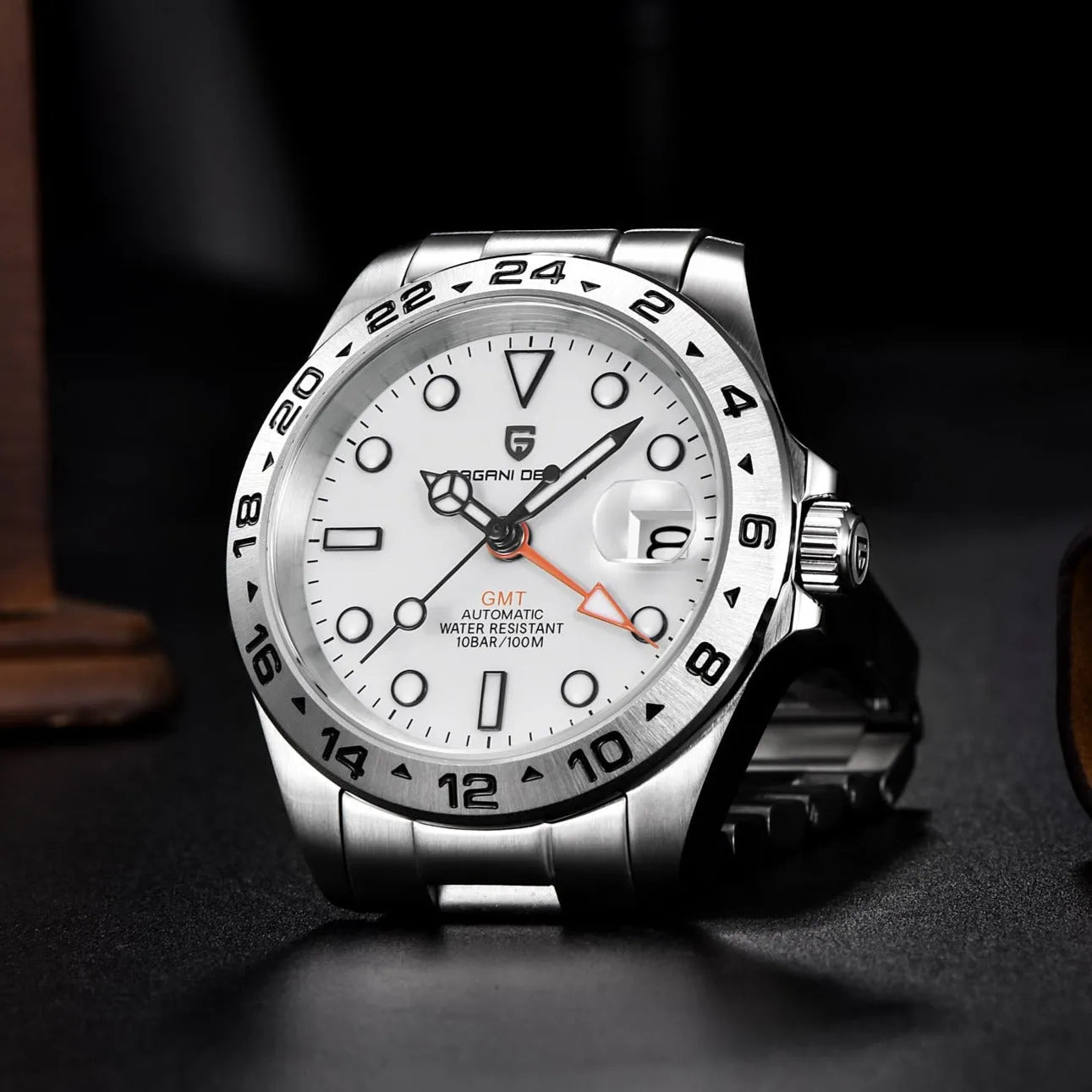 Men's Stainless Steel Watch | PD-1762 GMT | Pagani Design