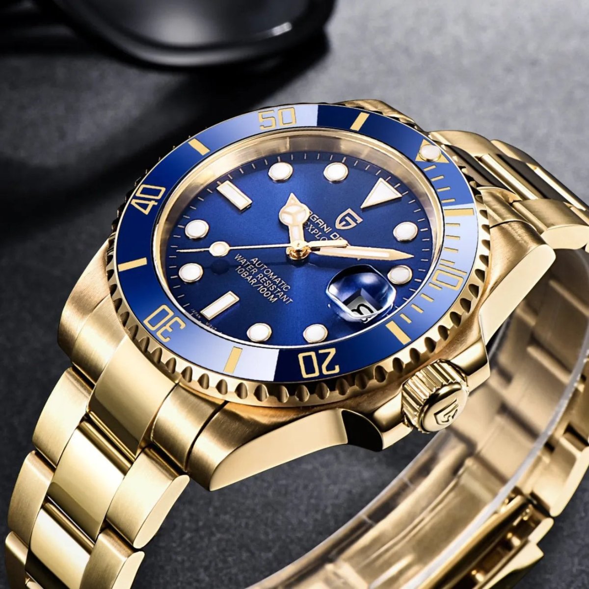 PD - 1661 Gold – Blue