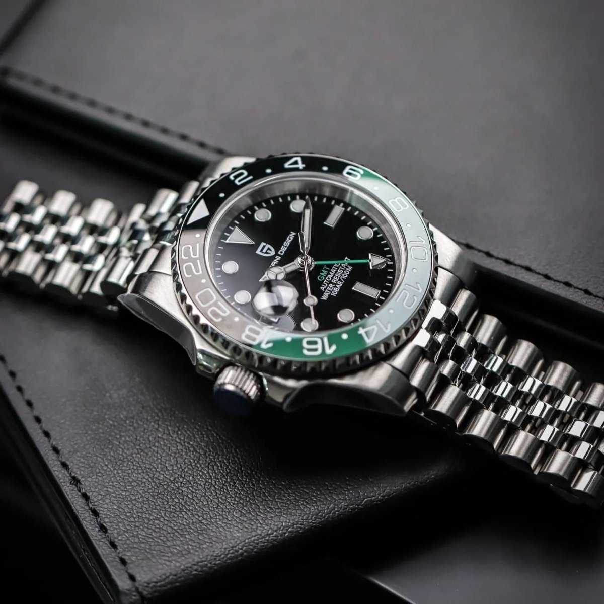 PD - 1662 GMT NH34 – Black Green