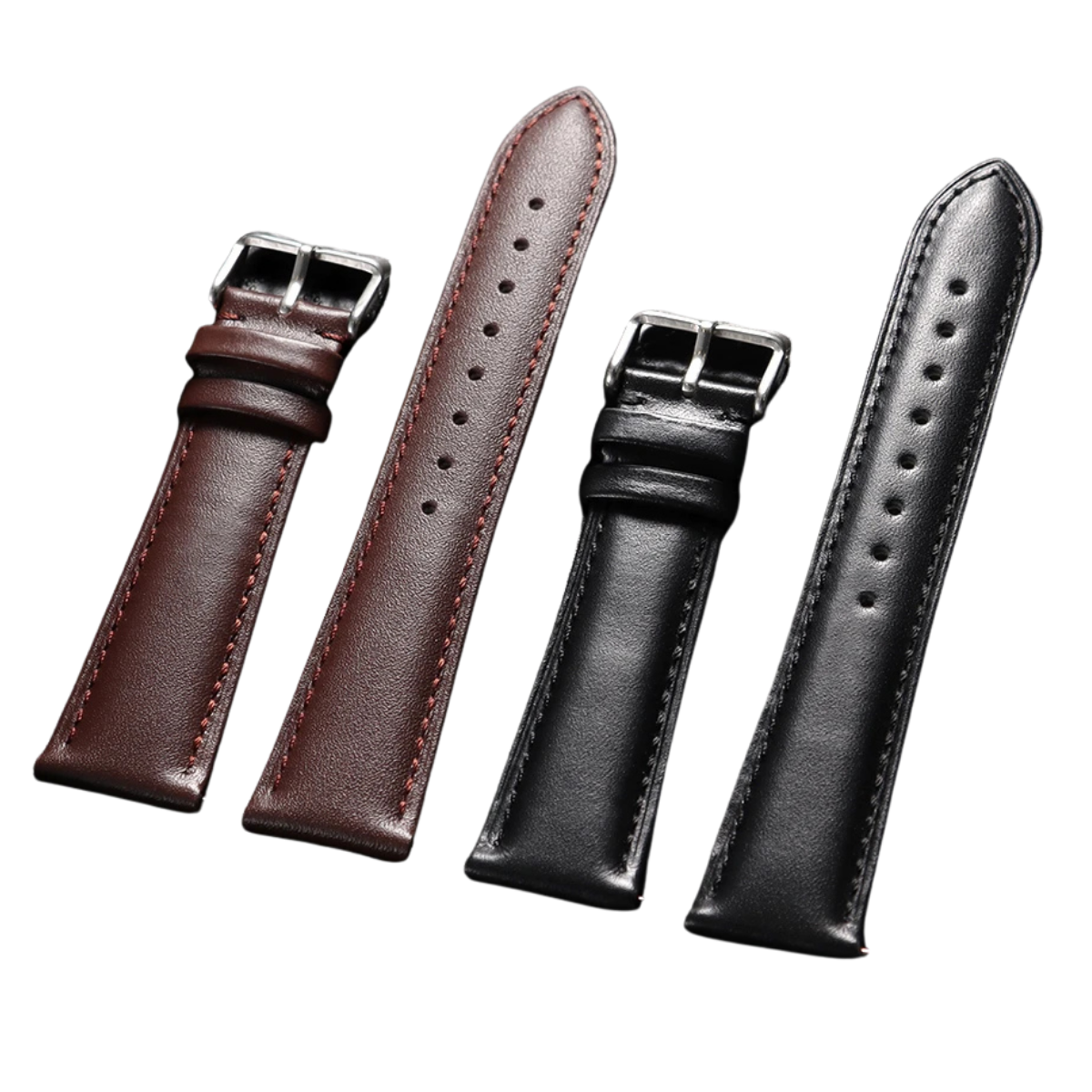 Genuine Leather Straps Set 20mm
