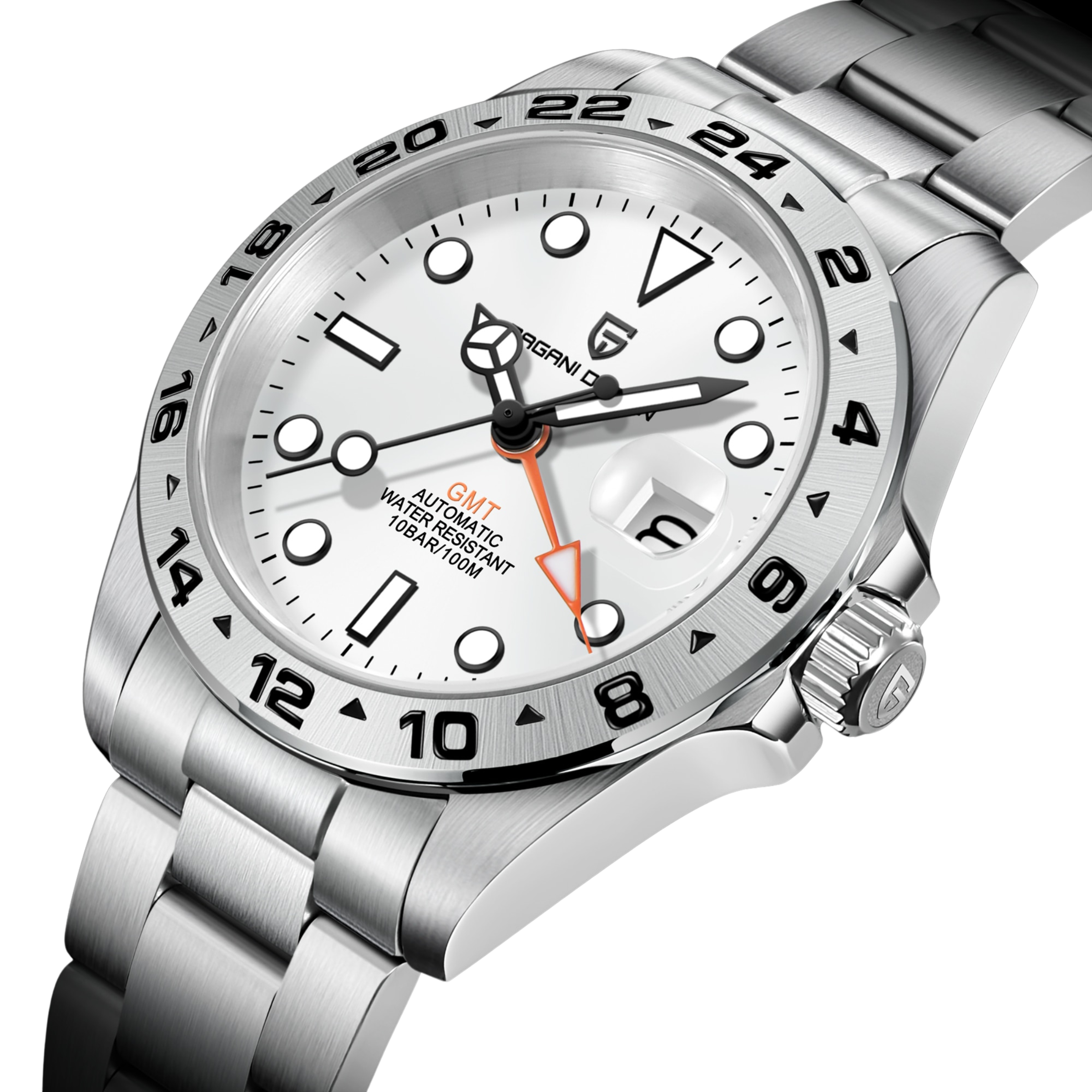 Men's Stainless Steel Watch | PD-1762 GMT | Pagani Design