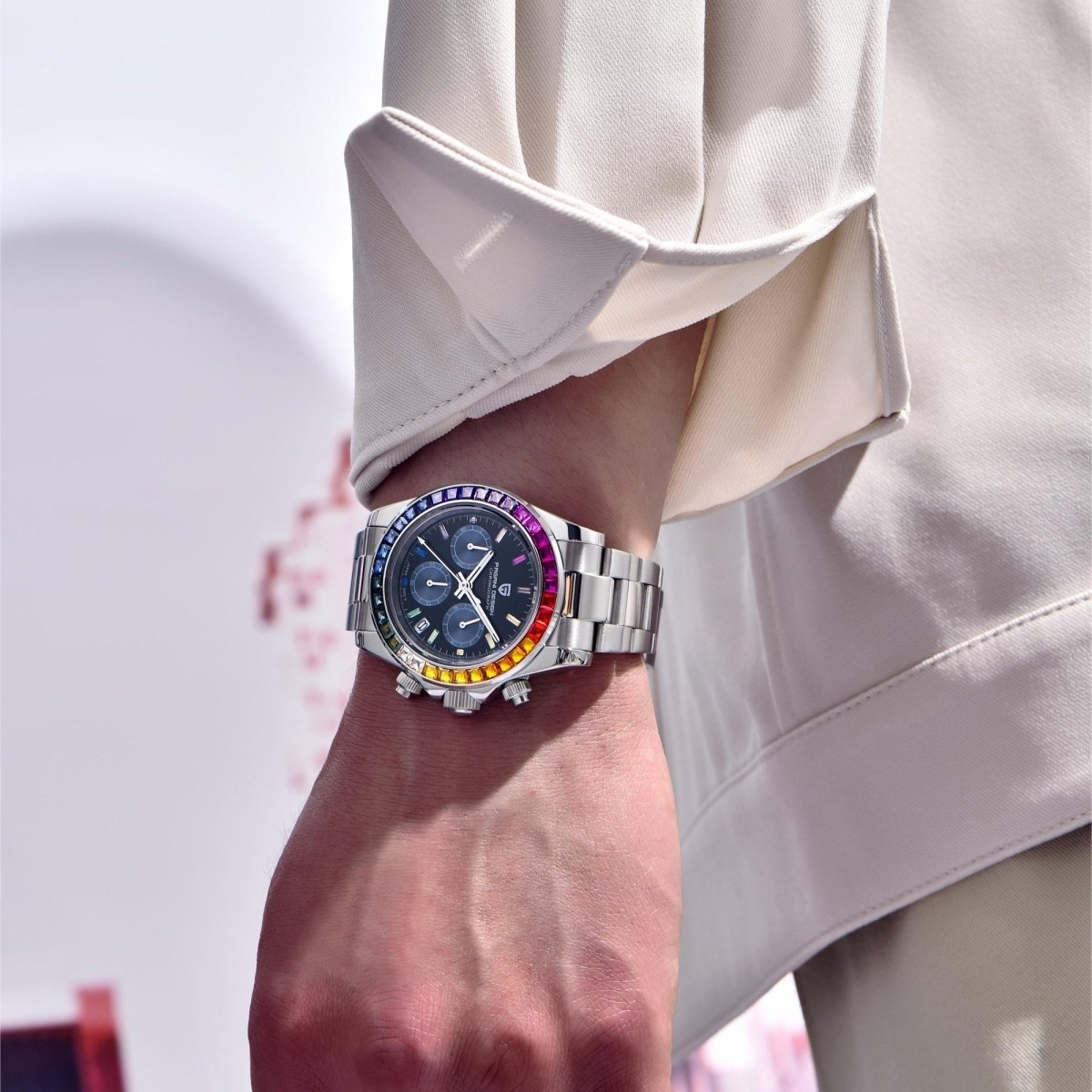 ▶️ Pagani Design PD-1644 Rainbow | Chronograph | VK63 Movement