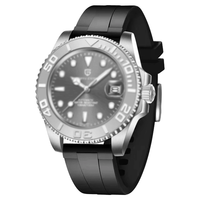 PD-1651 Rose Gold Oyster Bracelet – Rubber