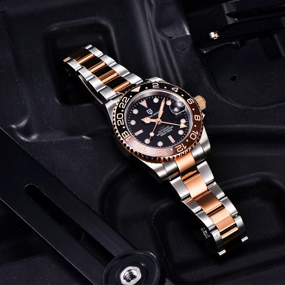 ▷ Pagani Design PD-1662 | GMT | Mouvement automatique | Verre saphir