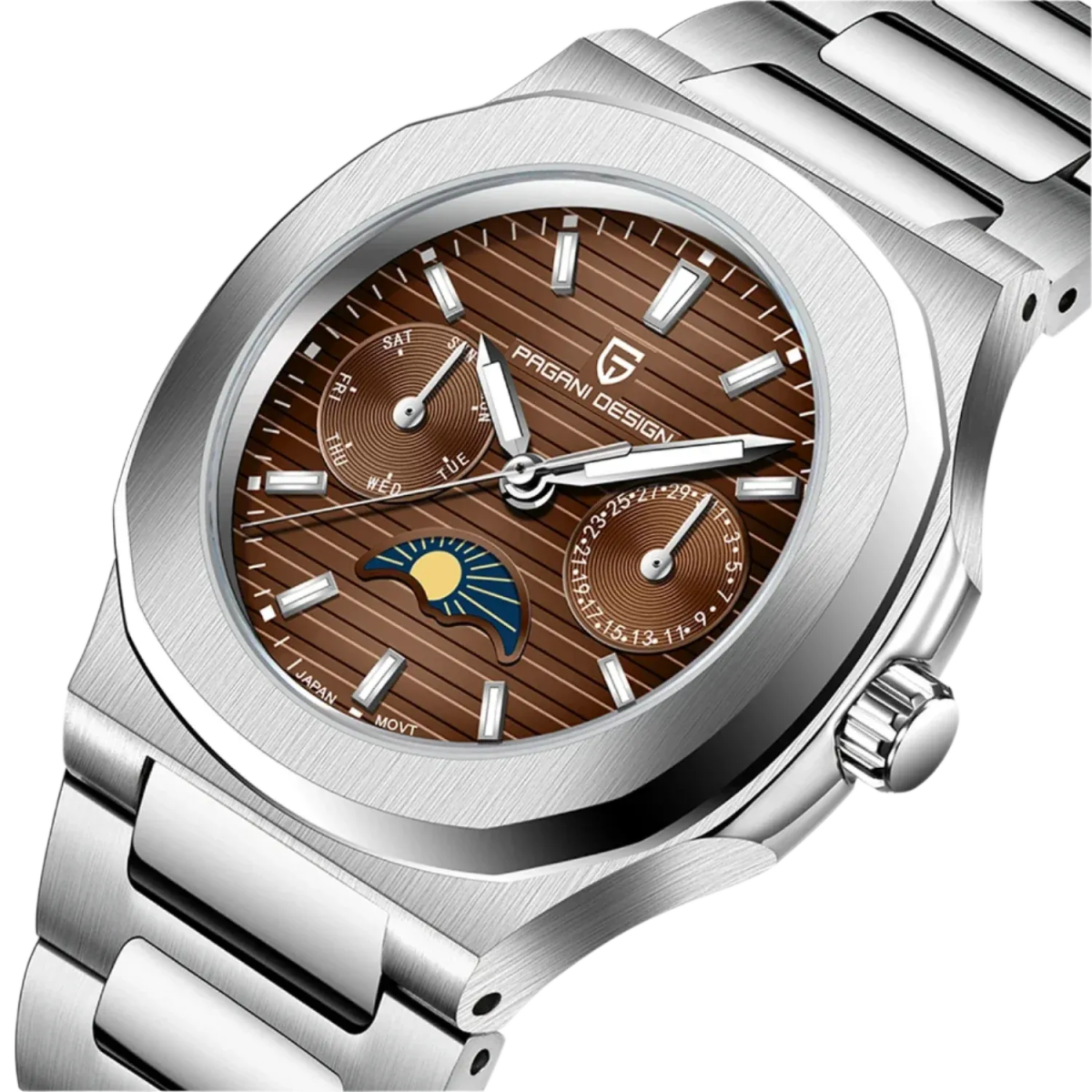 Pagani Design PD-1786 Damenuhr Himmelblau