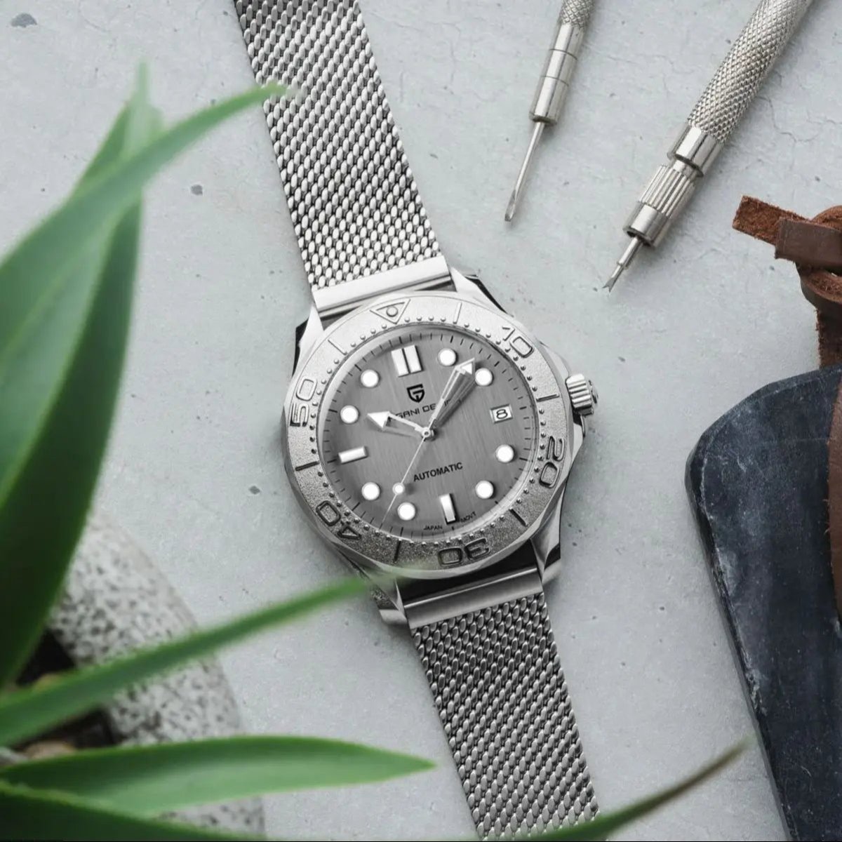 ▶️ PD-1818 | Automatic MIYOTA 8215 Movement | Date Display | 10 BAR