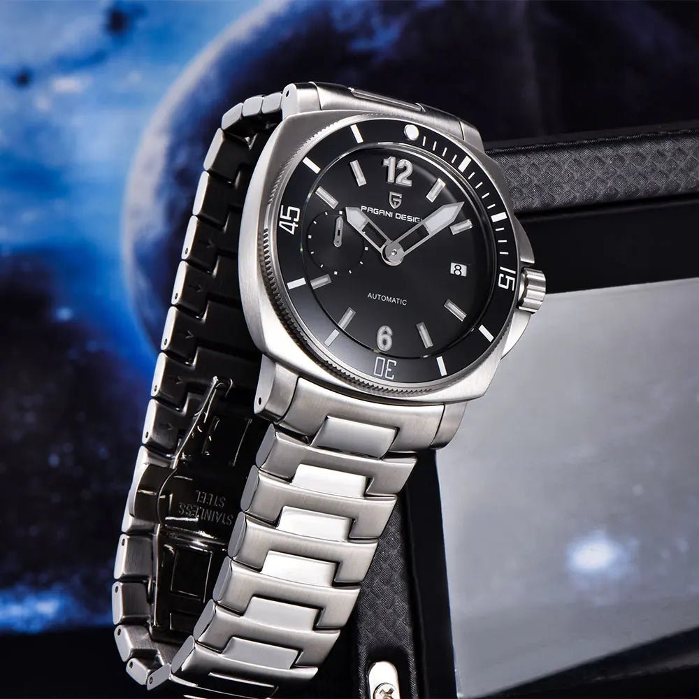 ▷ Pagani Design PD-1820 | Automatic 8220A | Sapphire | Steel | 10BAR