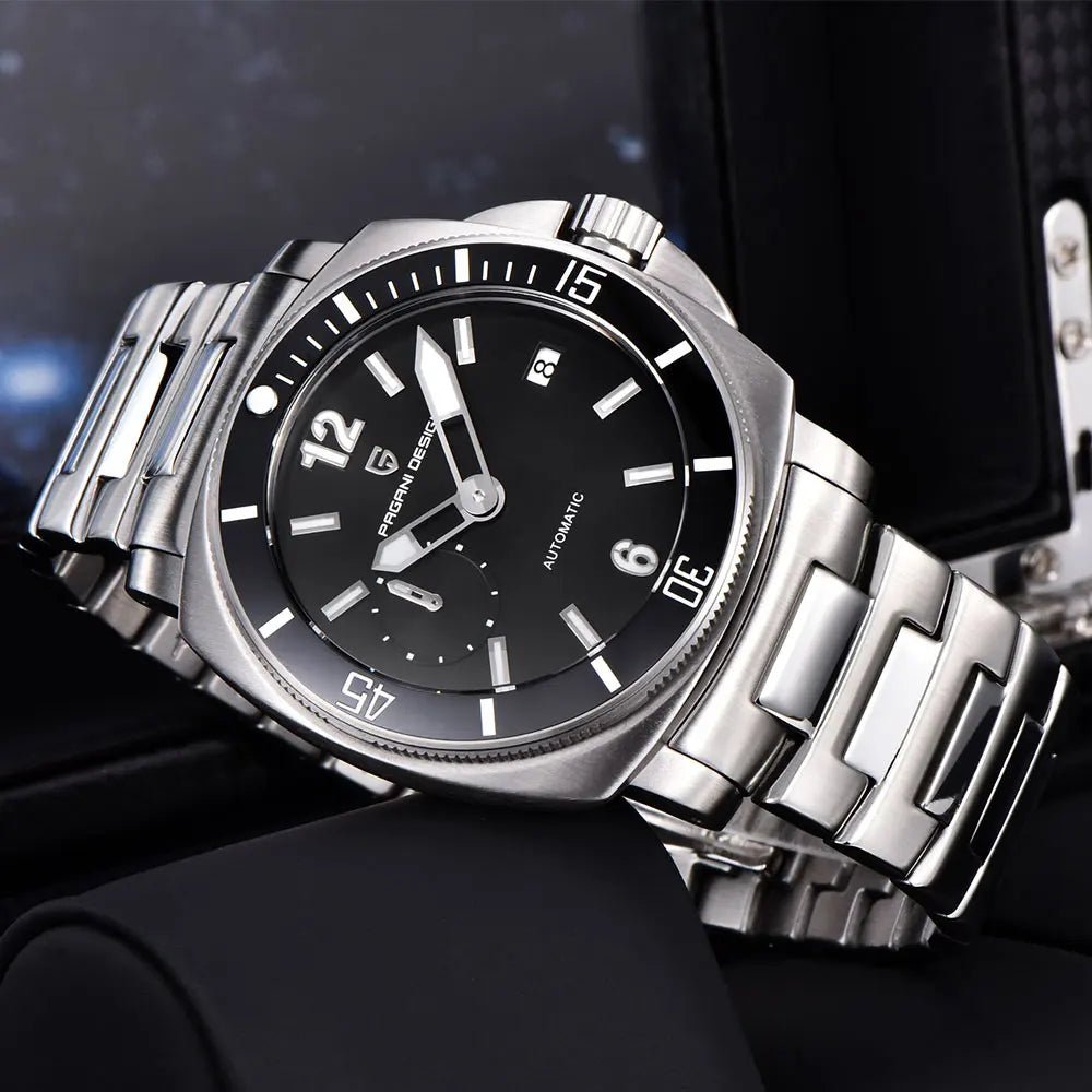 ▷ Pagani Design PD-1820 | Automatic 8220A | Sapphire | Steel | 10BAR