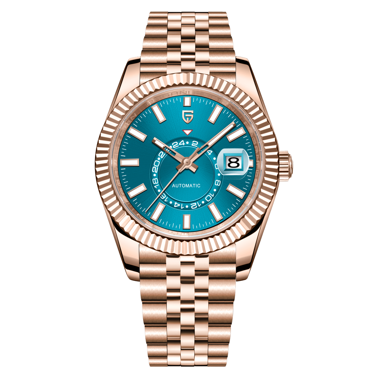 PD - 1888 – Rose Gold Blue