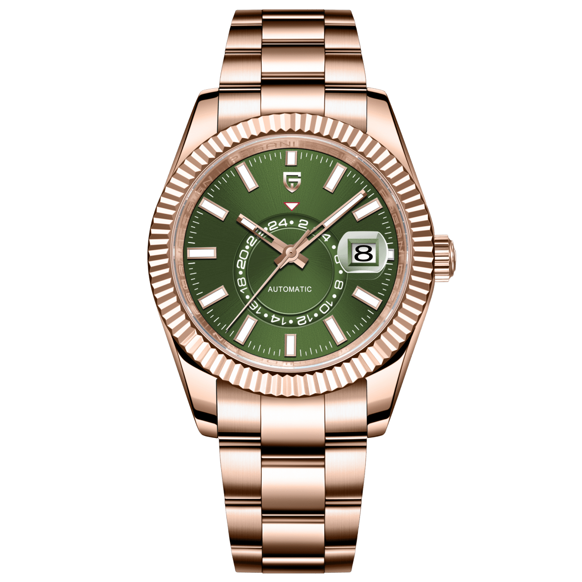 PD - 1888 – Rose Gold Green