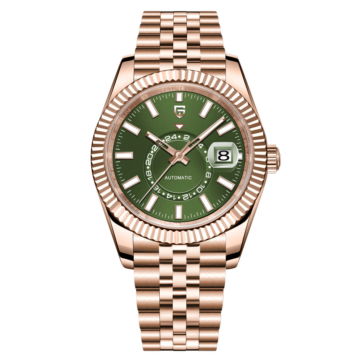 PD - 1888 – Rose Gold Green