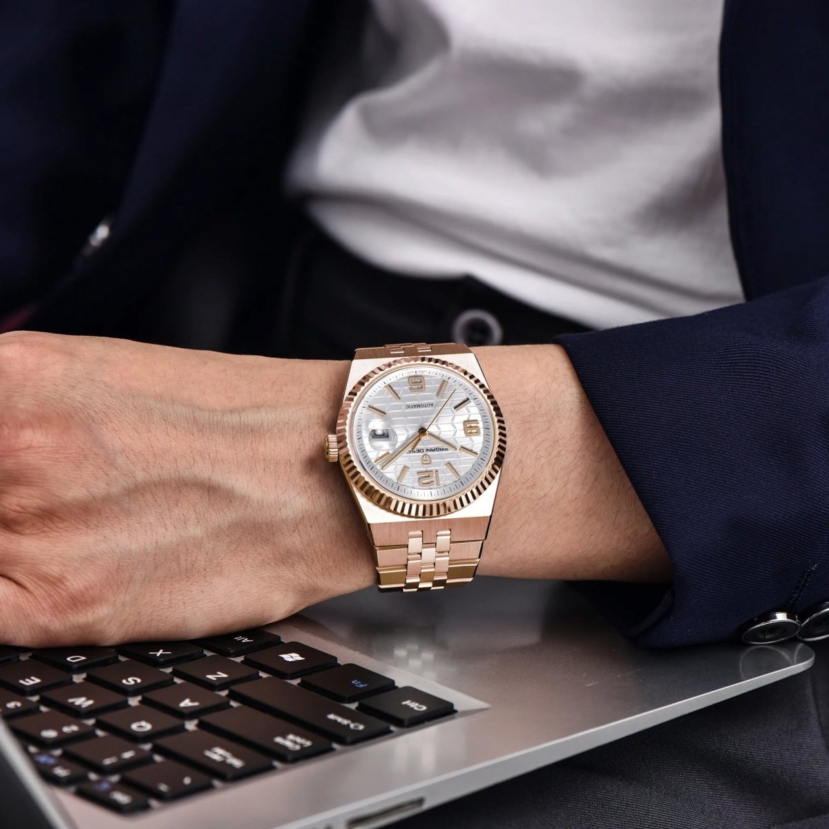 PD-YS027 | 316L Steel | Automatic Movement | Sapphire Crystal | 10BAR