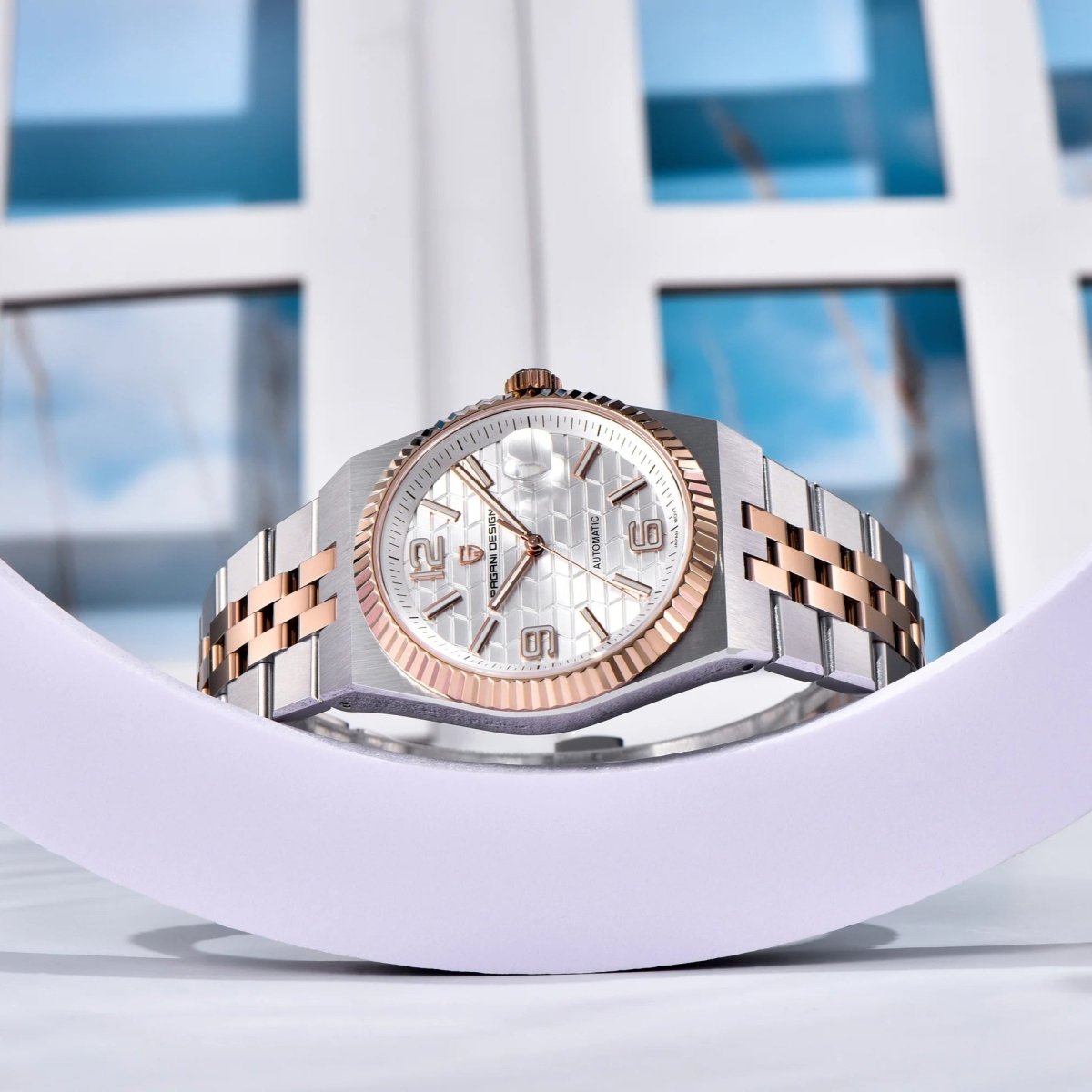 PD-YS027 | 316L Steel | Automatic Movement | Sapphire Crystal | 10BAR
