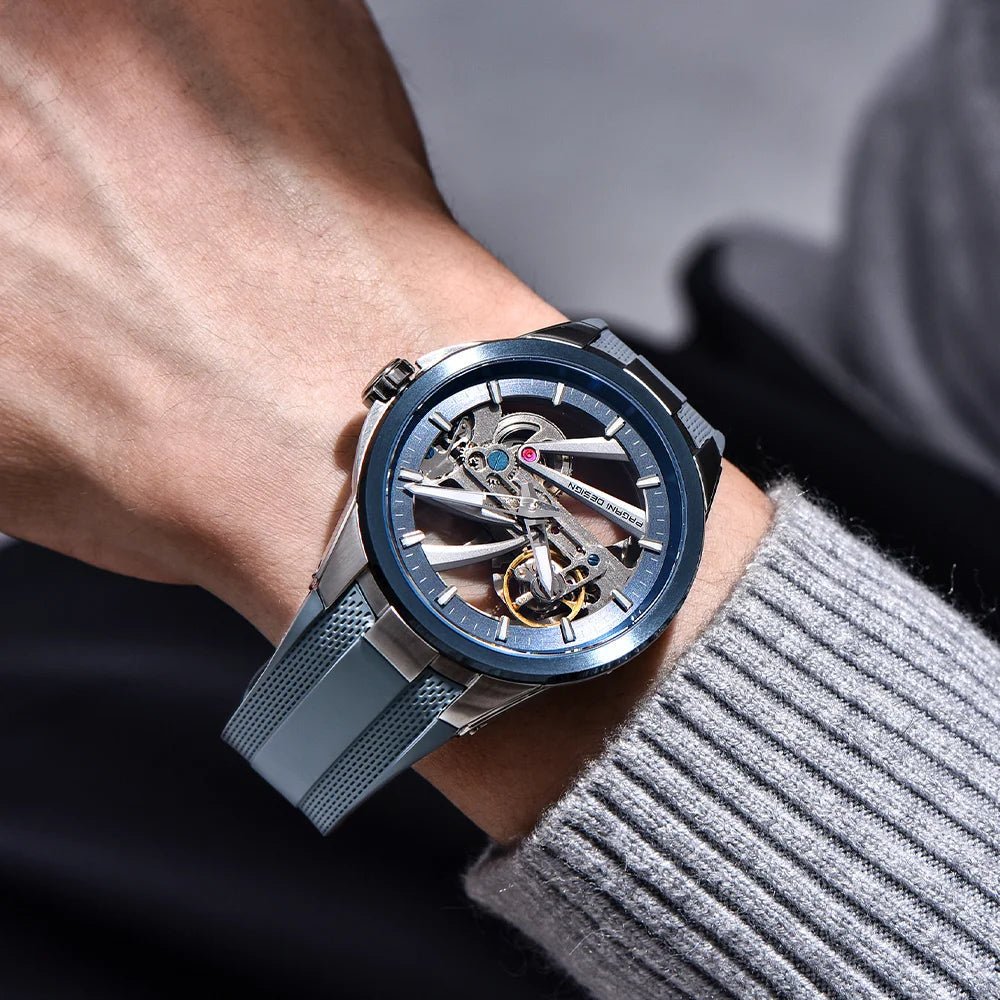 ▷ Pagani Design PD-YS030 | Automatic Skeleton | Sapphire, 316L Steel