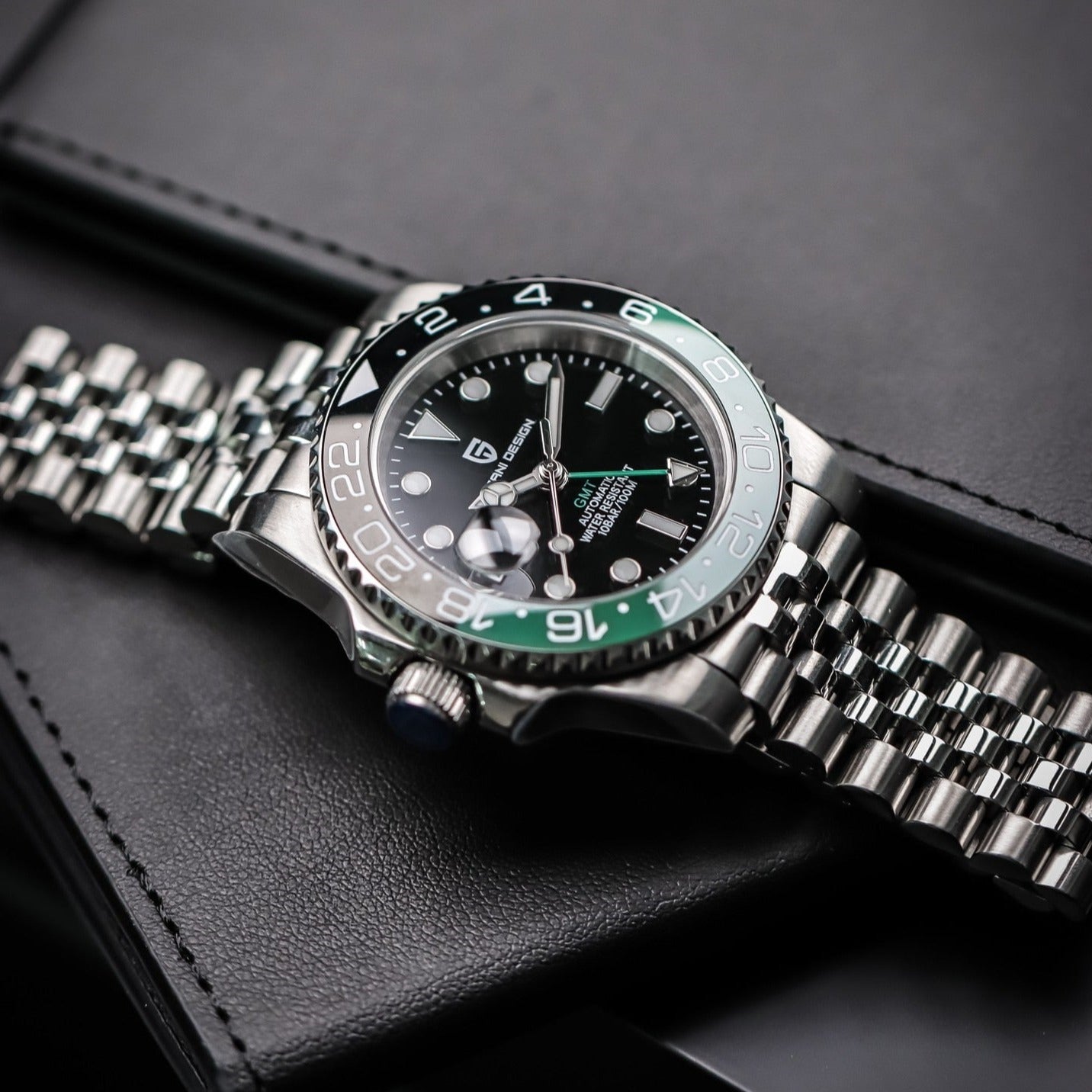 PD-1662 GMT Zwart Groen