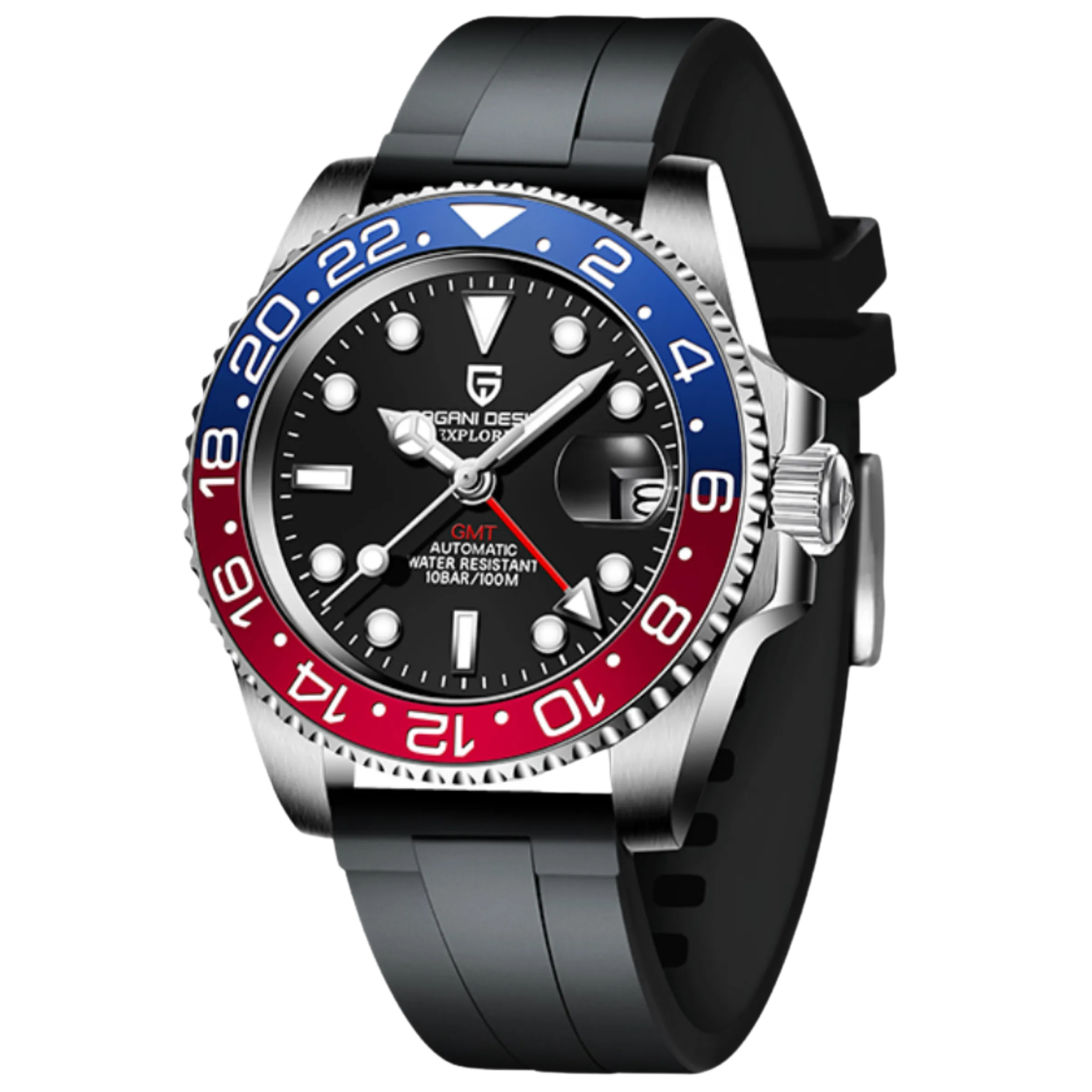 スマイルさま【美品】パガーニ・デザイン PD-1662 GMT ▷ Pagani Design PD-1662 | GMT | Automatic Movement