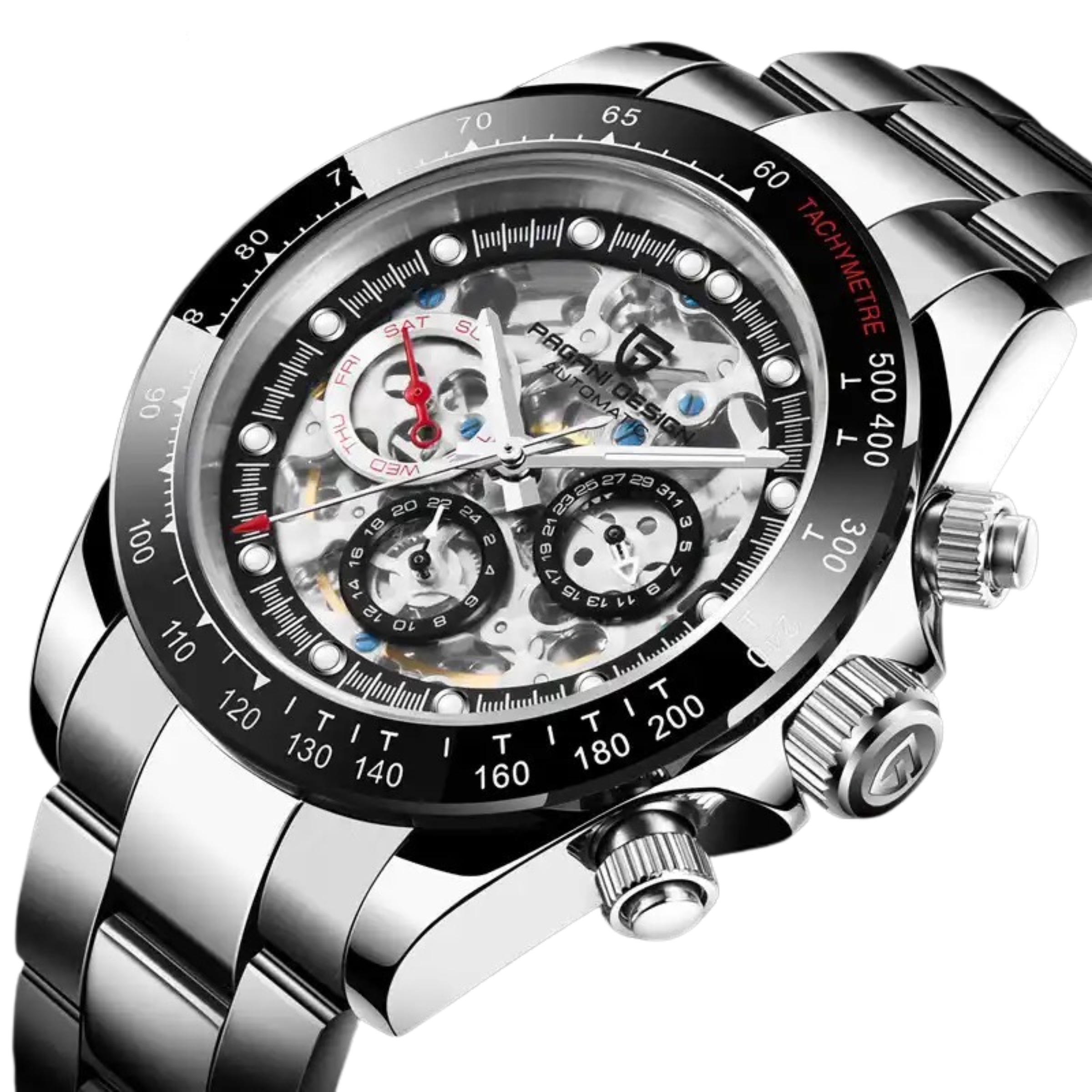 Automatic Chronograph Watch | Hangzhou 2196 a Watch | Pagani Design