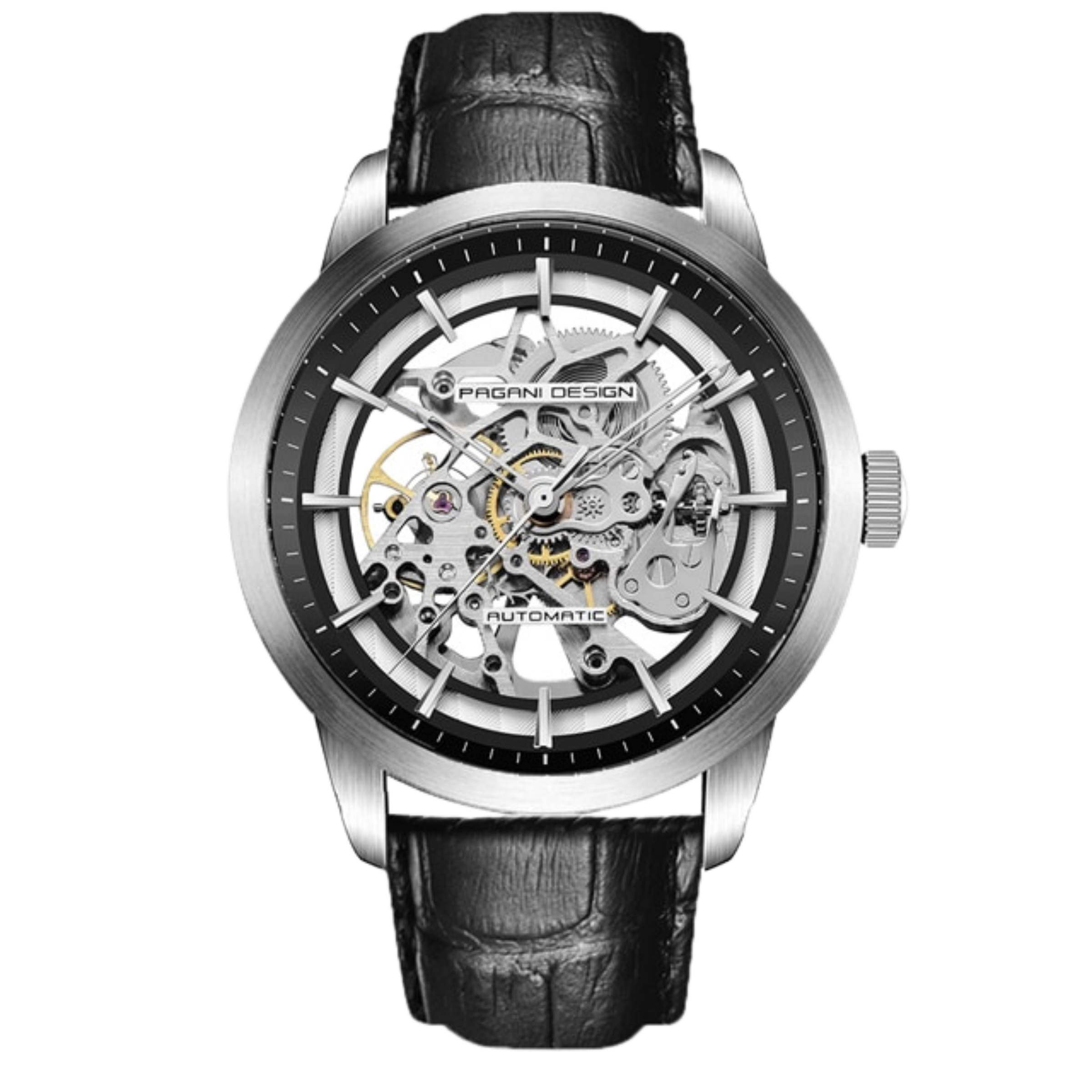 Men s Automatic Watch Stainless Steel Watch Pagani Design