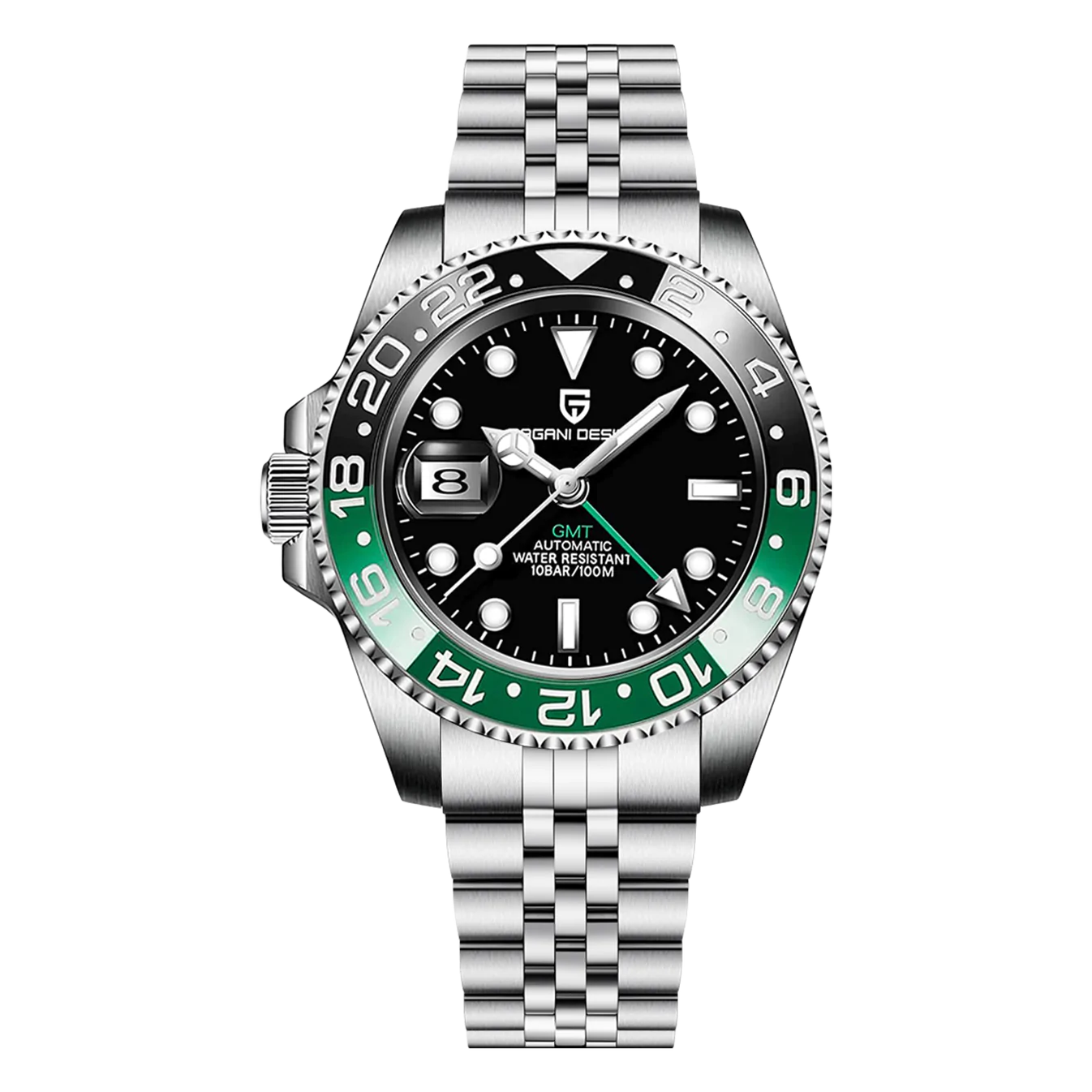 PD-1662 GMT Zwart Groen