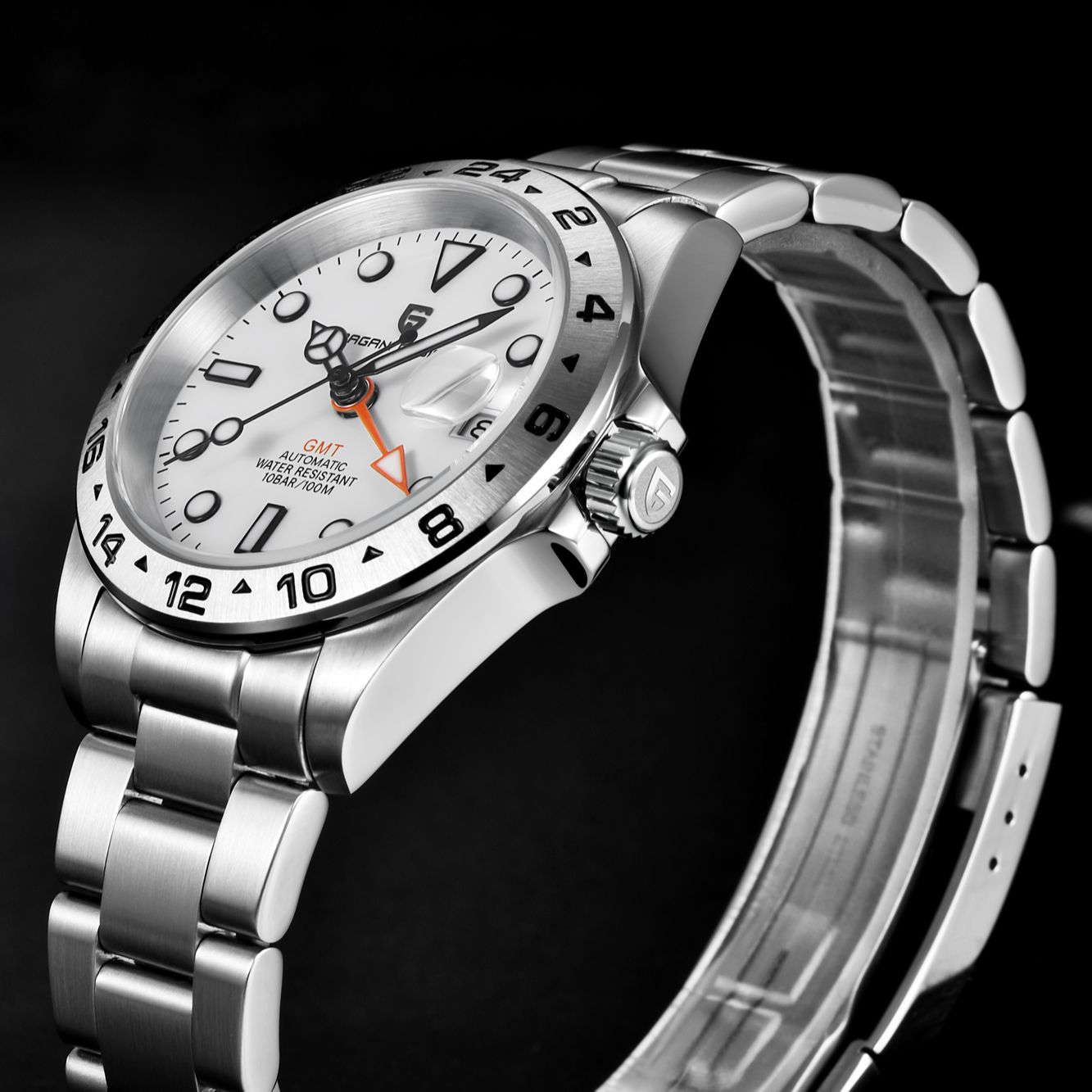 Men's Stainless Steel Watch | PD-1762 GMT | Pagani Design