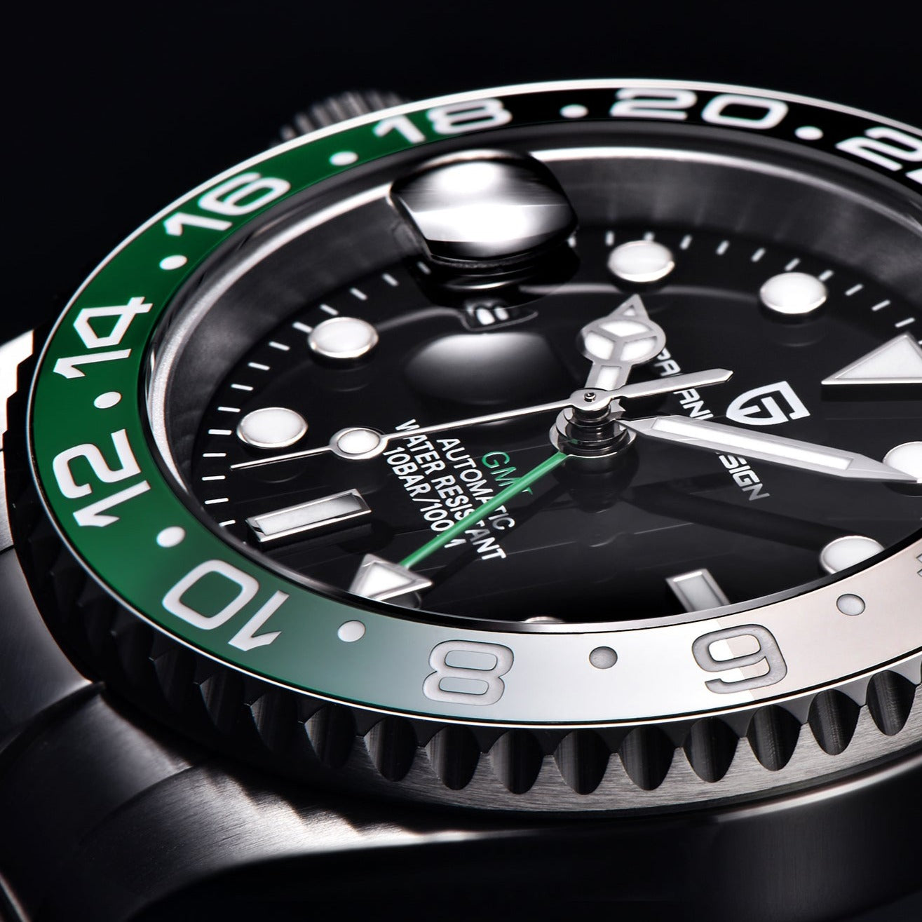 PD-1662 GMT Zwart Groen