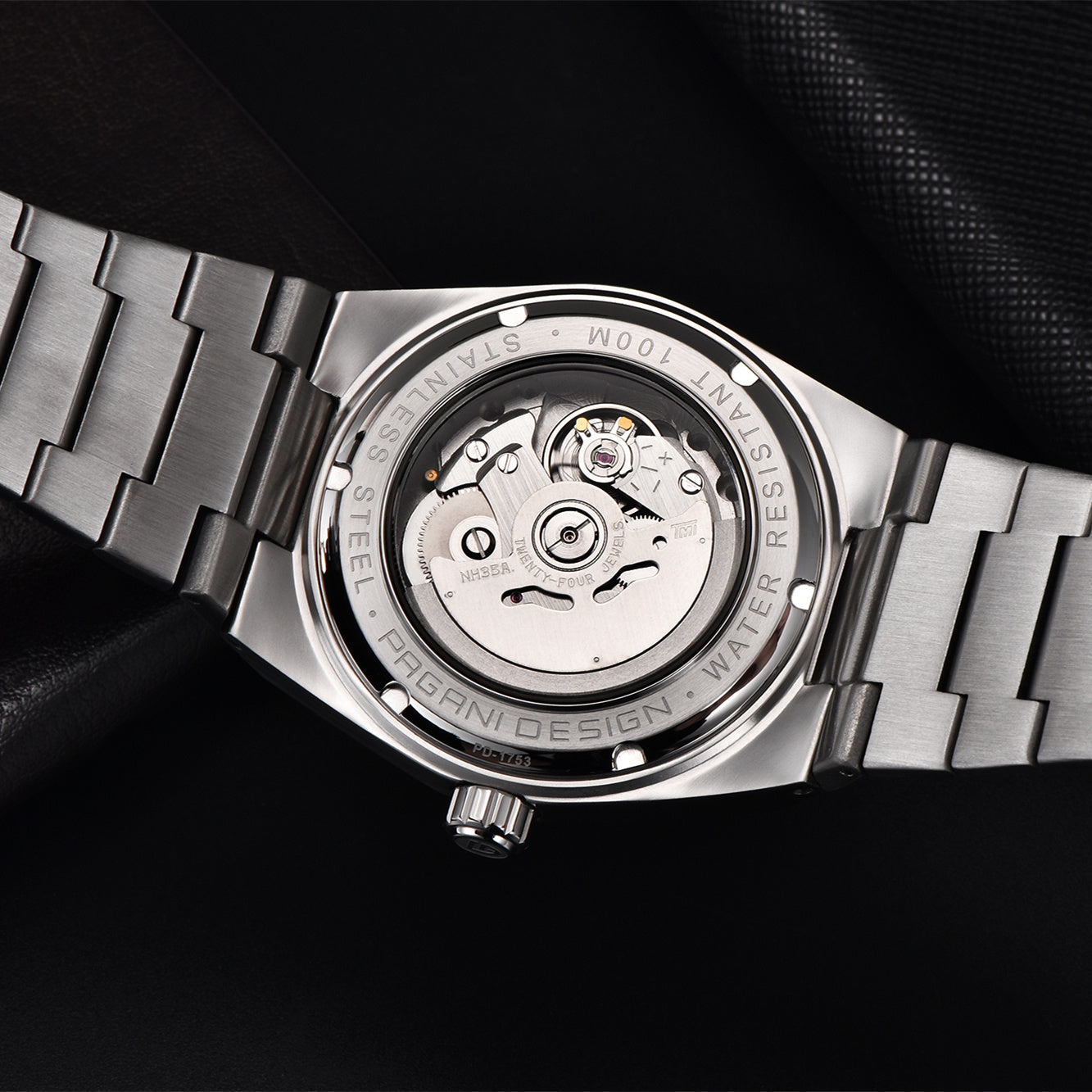 Stainless Steel Seiko Watch | Pagani Design PD-1753 | Pagani Design