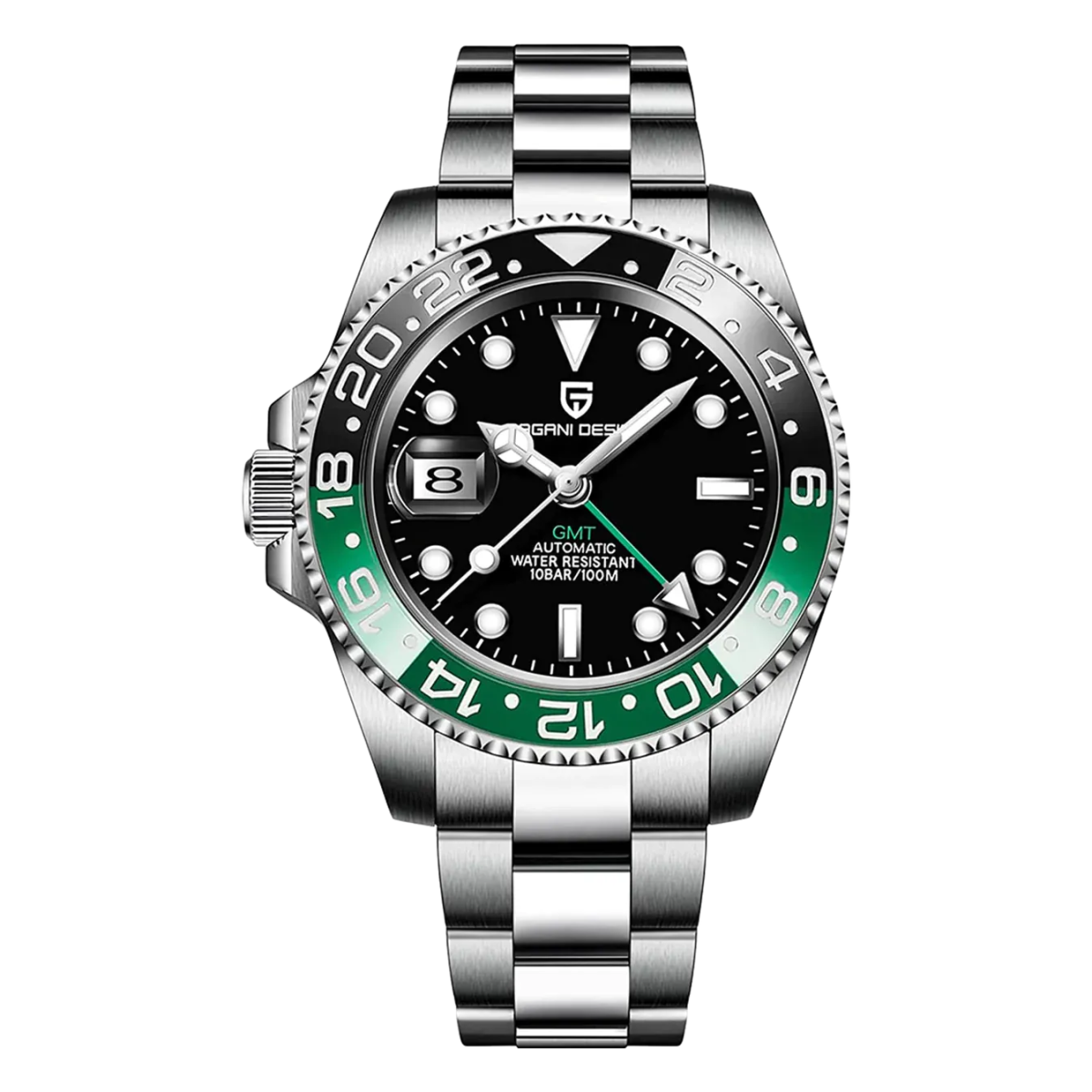 PD - 1662 GMT Black Green – Oyster