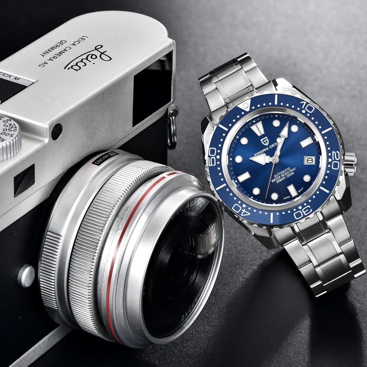 ▶️ PD-1680 | Japanese NH35A | Date Display | Sapphire Crystal | 200M