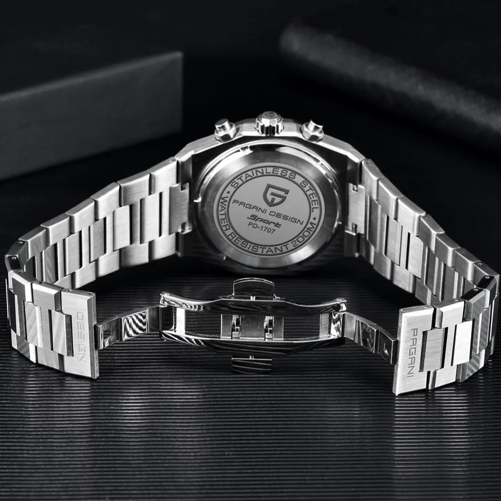 時計 ▶️ Pagani Design PD-1707 | Chronograph | 316L Stainless Steel