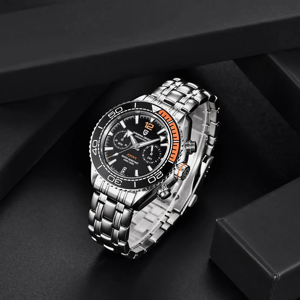 ▶️ Pagani Design PD-1711 | Japanese VK64 Movement | Sapphire | 100M