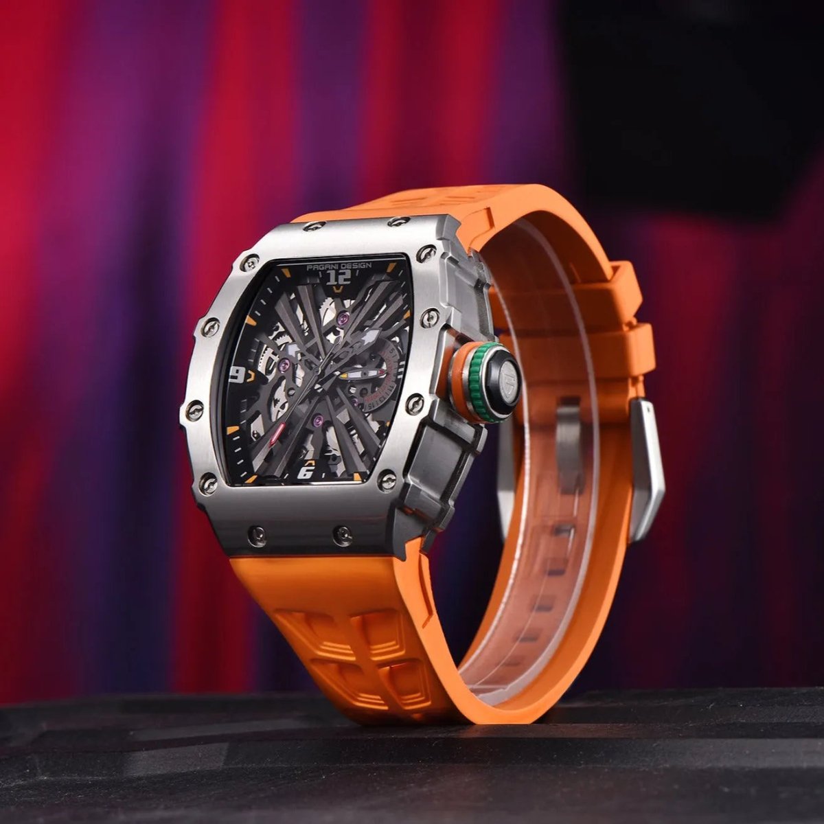 Pagani Design PD-1738 | Japanese Movement | Sapphire Crystal | 5BAR