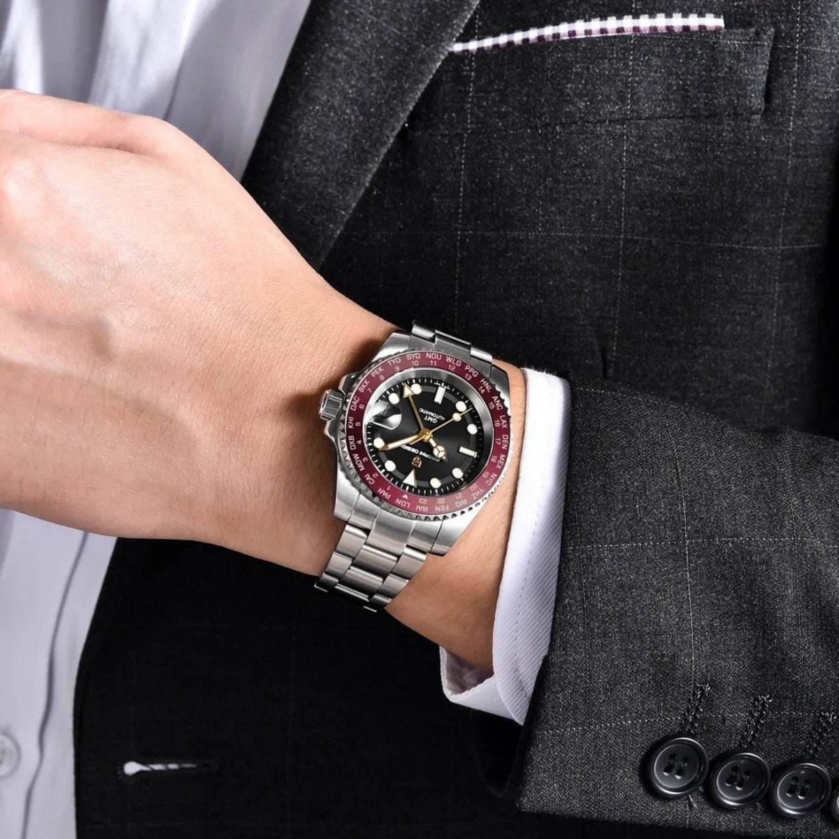 ▶️Pagani Design PD-1758 GMT | NH34 Movement | Sapphire Crystal