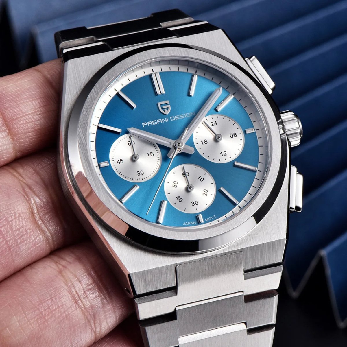 ▶️ Pagani Design PD-1761 | Chronograph | Quartz | Sapphire | 10BAR