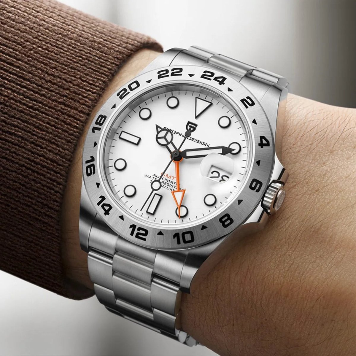 ▶️ Pagani Design PD-1762 GMT | GMT | NH34 Movement | Sapphire